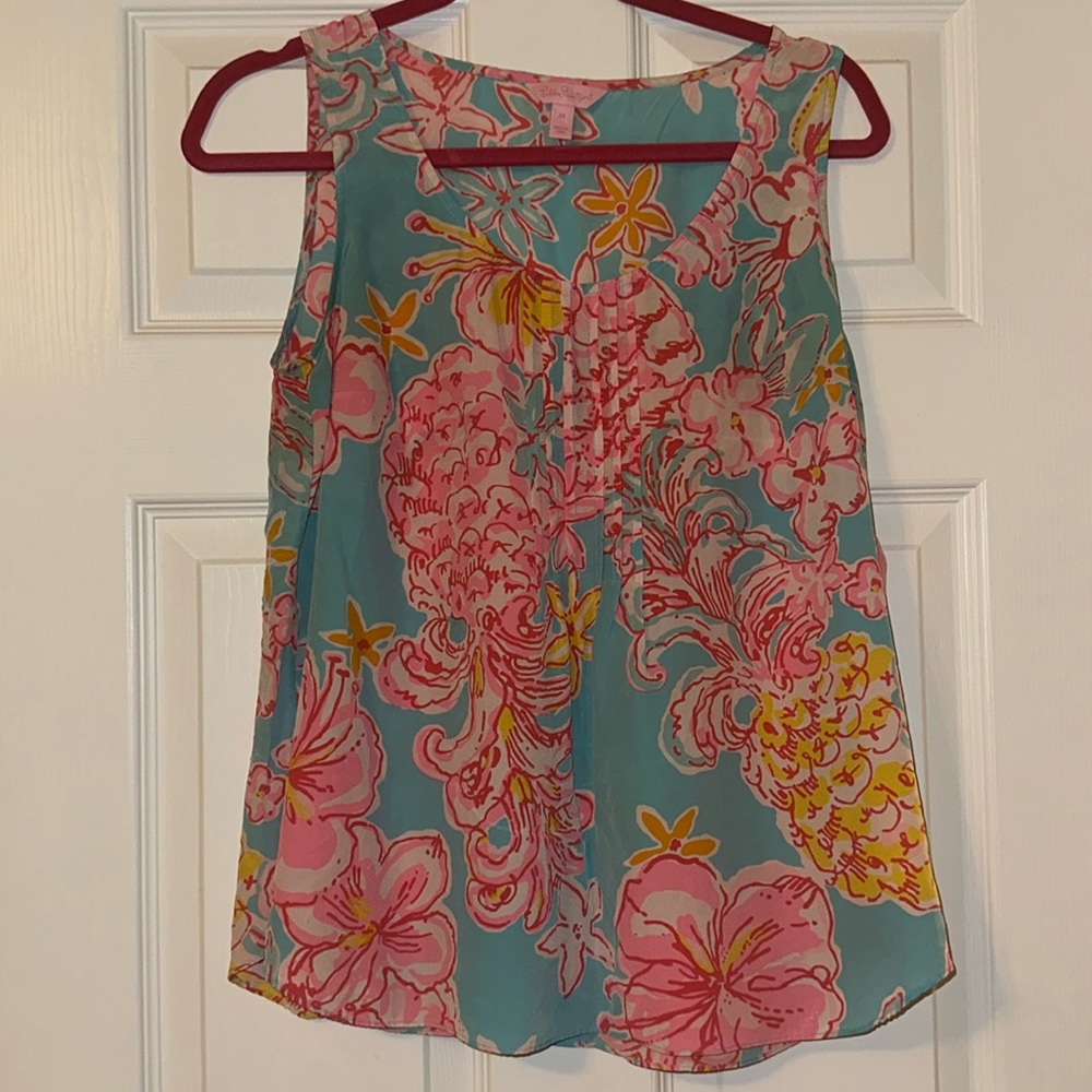 Lilly Pulitzer pineapple tank